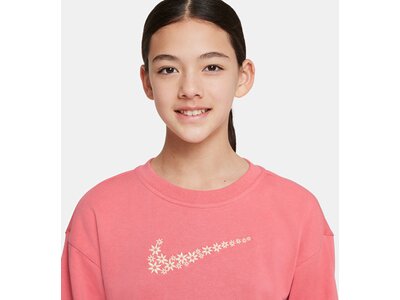 NIKE Kinder Sweatshirt G NSW FT BF CREW Pink