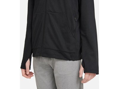 NIKE Kinder Unterjacke B NK POLY+ FZ HOODY Schwarz