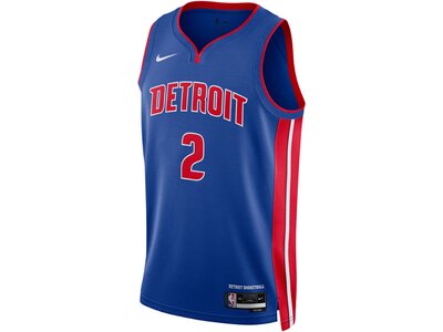 NIKE Herren Fantrikot Detroit Pistons Icon Edition 2022/23 Dri-FIT NBA Blau