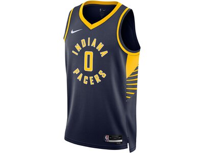 NIKE Herren Fantrikot Indiana Pacers Icon Edition 2022/23 Dri-FIT NBA Blau