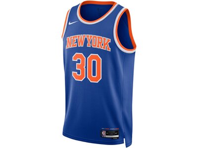 NIKE Herren Fantrikot New York Knicks Icon Edition 2022/23 Dri-FIT NBA Blau
