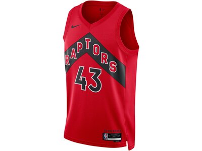 NIKE Herren Fantrikot Toronto Raptors Icon Edition 2022/23 Dri-FIT NBA Rot