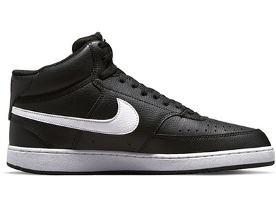 NIKE Herren Freizeitschuhe COURT VISION MID NN Schwarz