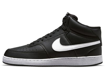 NIKE Herren Freizeitschuhe COURT VISION MID NN Schwarz