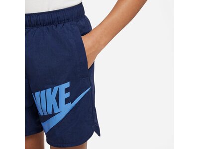 NIKE Kinder Shorts B NSW WOVEN HBR SHORT Blau