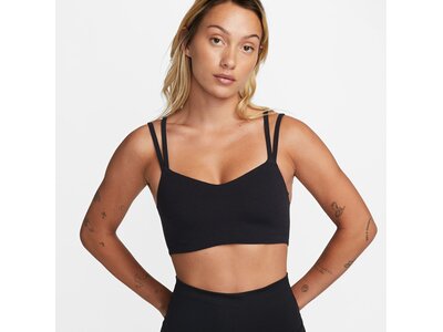 NIKE Damen Top W NK DF ALATE TRACE BRA Schwarz