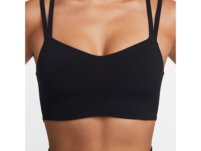 NIKE Damen Top W NK DF ALATE TRACE BRA Schwarz