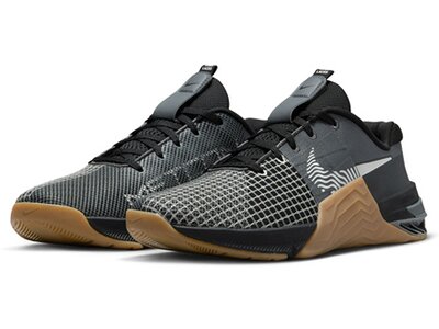 NIKE Herren Workoutschuhe METCON 8 Grau
