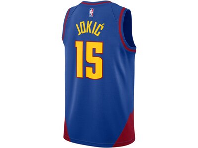 NIKE Herren Fantrikot Denver Nuggets Statement Edition Jordan Dri-FIT NBA Swingman Jersey Blau