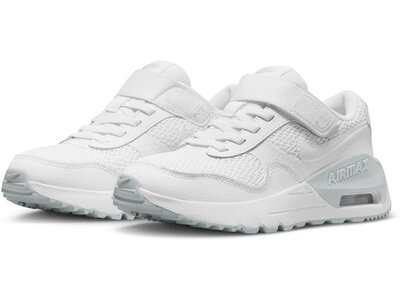 NIKE Kinder Freizeitschuhe AIR MAX SYSTM (PS) Weiß