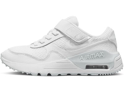 NIKE Kinder Freizeitschuhe AIR MAX SYSTM (PS) Weiß