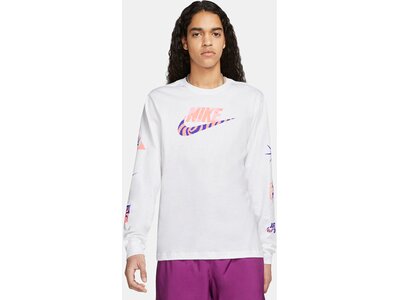 NIKE Herren Shirt M NSW FESTIVAL HBR LS TEE Pink