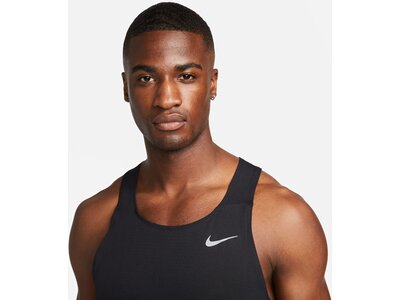 NIKE Herren M NK DF FAST SINGLET Weiß