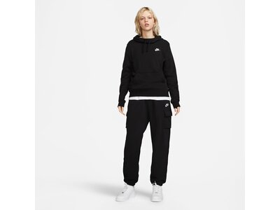 NIKE Damen Kapuzensweat W NSW CLUB FLC FNL HOODIE STD Schwarz