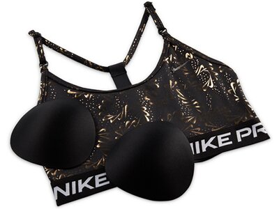 NIKE Damen Top W NP DF INDY STRPY SPARKLE BRA pink