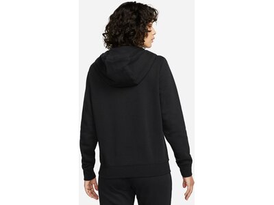 NIKE Damen Unterjacke W NSW CLUB FLC FZ HOODIE STD Schwarz