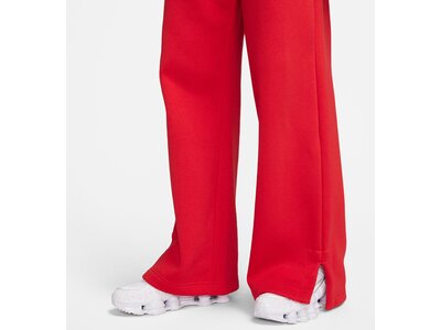 NIKE Damen Sporthose W NSW PHNX FLC HR PANT WIDE Rot