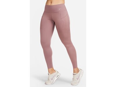 NIKE Damen W NK DF GO MR TGHT Braun