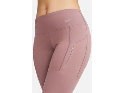 NIKE Damen W NK DF GO MR TGHT Braun