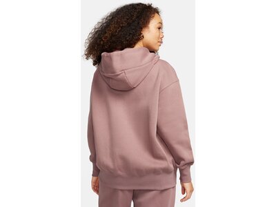 NIKE Damen Unterjacke W NSW PHNX FLC FZ OS HOODIE Braun