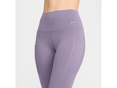 NIKE Damen Tight W NK DF UNIVERSA HR 7/8 TGHT Lila