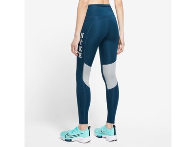 NIKE Damen W NK DF FAST SW RN MR 7/8 TGHT Blau