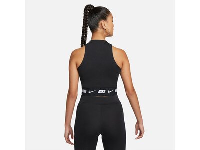 NIKE Damen Shirt W NSW CROP TAPE TOP Schwarz