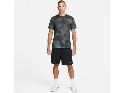 NIKE Herren Shirt M NK DF TEE LGD CAMO AOP Schwarz