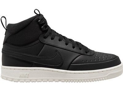 NIKE Herren Freizeitschuhe COURT VISION MID WNTR Schwarz