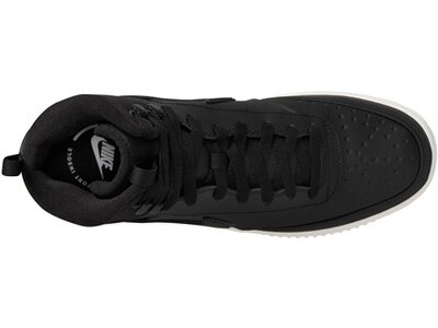 NIKE Herren Freizeitschuhe COURT VISION MID WNTR Schwarz