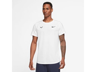 NIKE Herren Shirt RAFA MNK DF CHALLENGER TOP SS Weiß