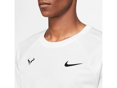 NIKE Herren Shirt RAFA MNK DF CHALLENGER TOP SS Weiß