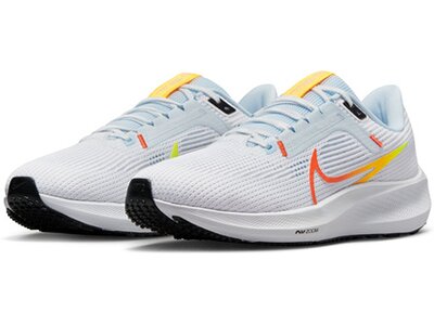 NIKE Damen Laufschuhe W AIR ZOOM PEGASUS 40 Weiß