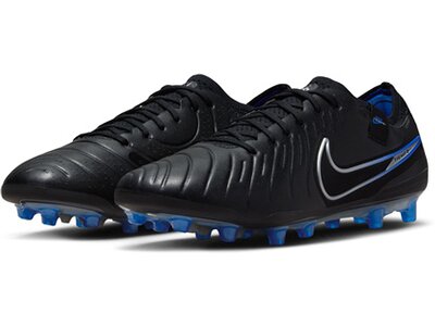 NIKE Herren Fussball-Kunstrasenschuhe LEGEND 10 ELITE AG-PRO Schwarz