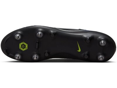 NIKE Herren Fussball-Rasenschuhe LEGEND 10 ACADEMY SG-PRO AC Schwarz