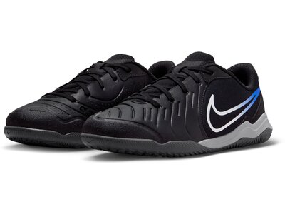 NIKE Kinder Fussball-Hallenschuhe JR LEGEND 10 ACADEMY IC Schwarz