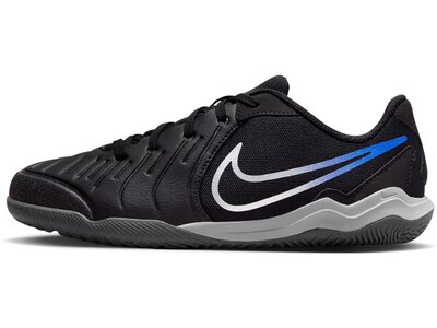 NIKE Kinder Fussball-Hallenschuhe JR LEGEND 10 ACADEMY IC Schwarz