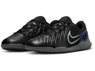 NIKE Kinder Fussball-Hallenschuhe JR LEGEND 10 CLUB IC Schwarz