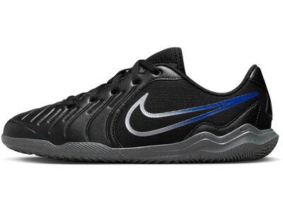 NIKE Kinder Fussball-Hallenschuhe JR LEGEND 10 CLUB IC Schwarz