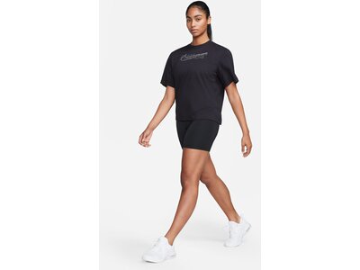 NIKE Damen Shorts W NK ONE DF HR 7IN SHORT Schwarz
