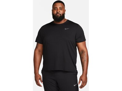 NIKE Herren M NK DF UV MILER SS Schwarz