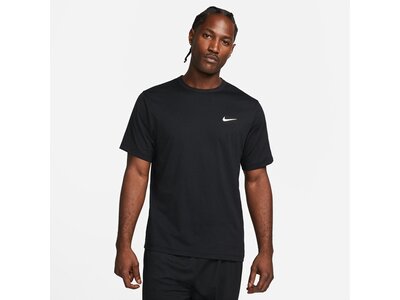 NIKE Herren Shirt M NK DF UV HYVERSE SS Schwarz