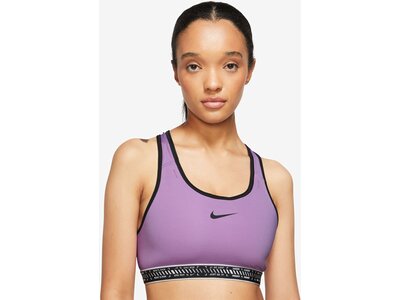 NIKE Damen Top W NK DF SWSH ON THE RUN BRA Lila