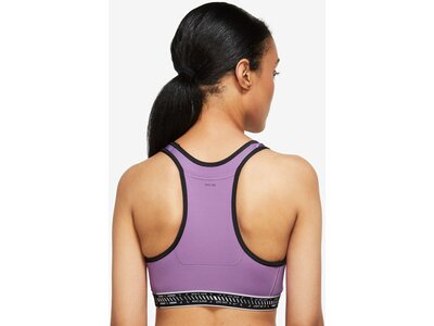 NIKE Damen Top W NK DF SWSH ON THE RUN BRA Lila