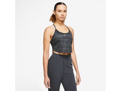 NIKE Damen Shirt W NK ONE DF CRP TANK AOP Grau