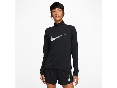 NIKE Damen W NK DF SWOOSH HBR HZ Schwarz