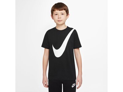 NIKE Kinder Shirt B NSW TEE SWOOSH HO22 Schwarz