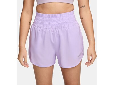 NIKE Damen Shorts One Dri-FIT Ultra High-Waisted 3" Brief-Lined Lila