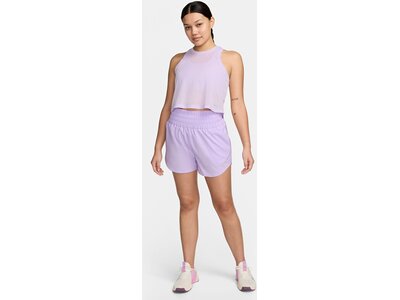 NIKE Damen Shorts One Dri-FIT Ultra High-Waisted 3" Brief-Lined Lila