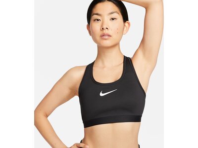 NIKE Damen Top W NK DF SWSH HGH SPT BRA Schwarz